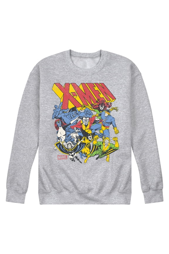- Group Logo Oversized Graphic Fleece Sweatshirt