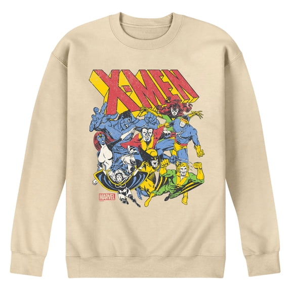X-Men - Group Logo Oversized Graphic Fleece Sweatshirt