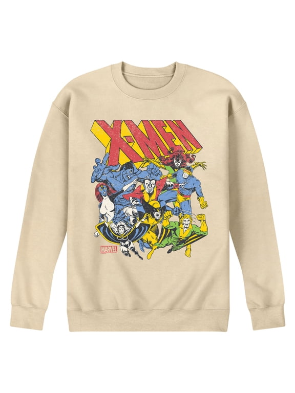 - Group Logo Oversized Men's Graphic Fleece Sweatshirt