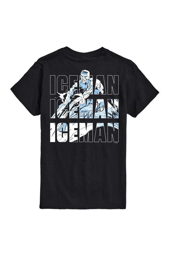 - Iceman Stack - Men's Short Sleeve Graphic T-Shirt