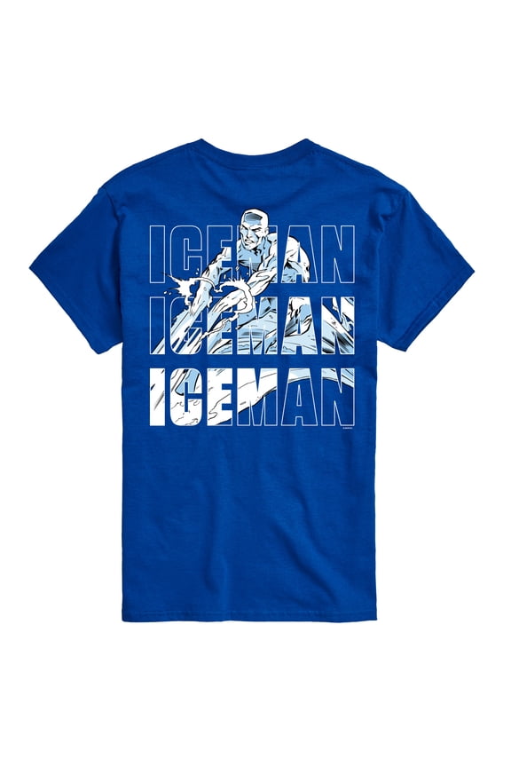 - Iceman Stack - Men's Short Sleeve Graphic T-Shirt