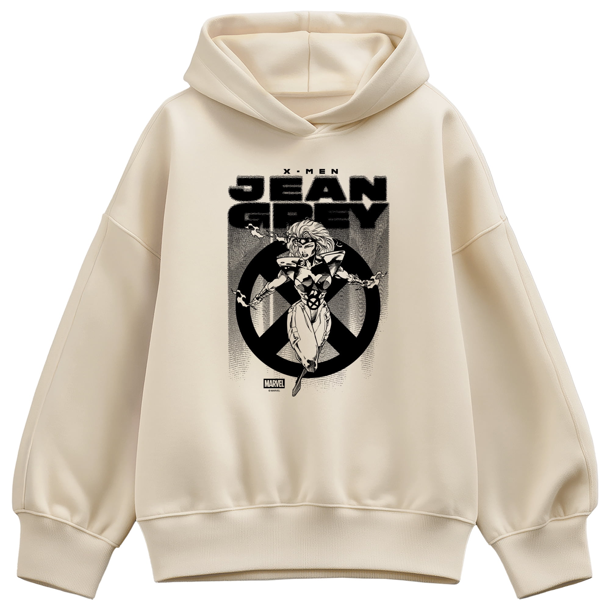 Jaangry X-Men - Jean Grey Women's Oversized Fleece Hoodie Sweatshirt - Walmart.com
