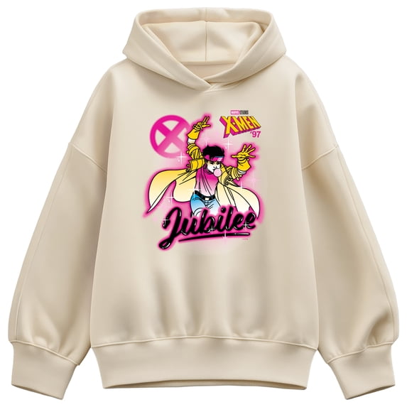 X-Men - Jubilee Graffiti - Women's Oversized Fleece Hoodie Sweatshirt