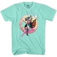 thumbnail image 1 of Marvel X-Men Crew Neck Unisex Adult Tees for Men & Women Jubilee Sparks Comics Short Sleeve T-Shirt, 1 of 1