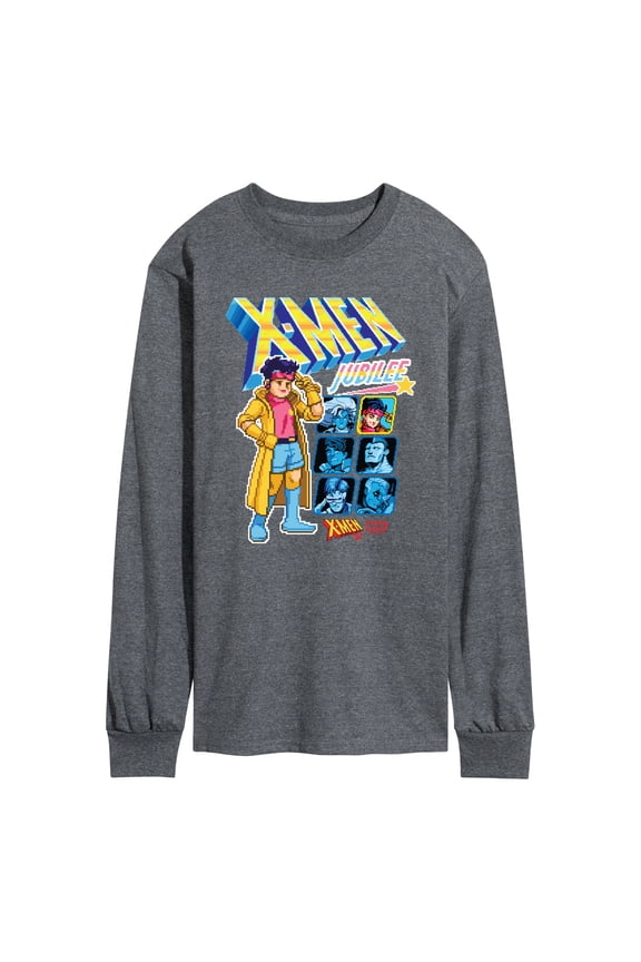- Jubilee Pixel - Men's Long Sleeve Graphic T-Shirt