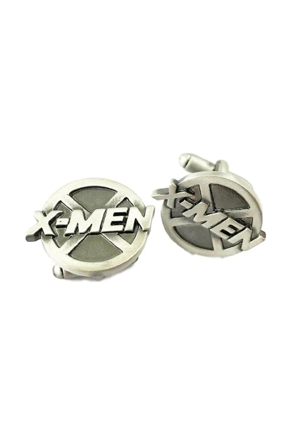 X-Men Logo Cosplay Metal Cufflinks
