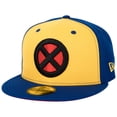 thumbnail image 1 of X-Men Logo Vintage Colorway New Era 59Fifty Fitted Hat-7 7/8 Fitted, 1 of 6