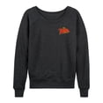 thumbnail image 1 of X-Men - Logo Lightweight French Terry Wide Neck Long Sleeve Graphic Shirt, 1 of 4