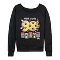thumbnail image 1 of X-Men - Made In The 90s Lightweight French Terry Wide Neck Long Sleeve Graphic Shirt, 1 of 4