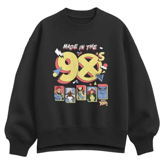 X-Men - Made In The 90s - Women's Oversized Fleece Crew Sweatshirt