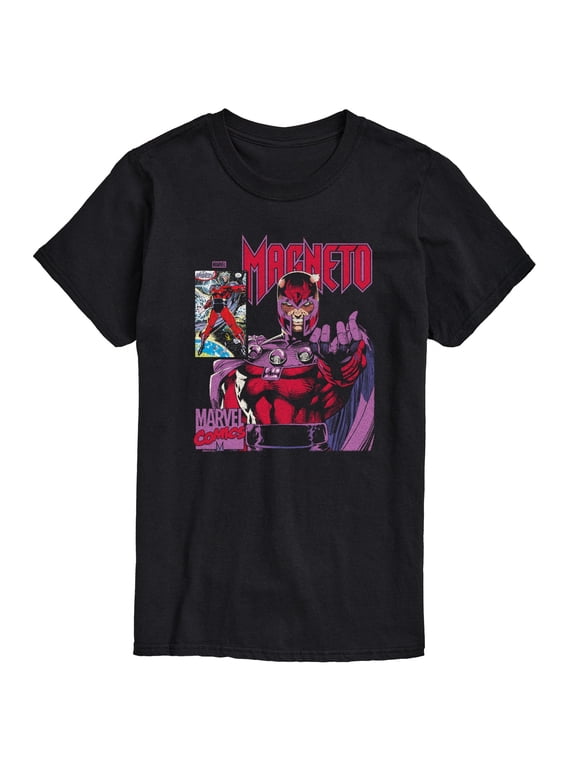 - Magneto Boxes Men's Short Sleeve Graphic T-Shirt