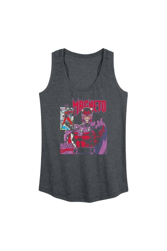 - Magneto Boxes - Women's Racerback Graphic Tank