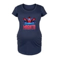 thumbnail image 1 of X-Men - Magneto Pixel - Women's Maternity Scoop Neck Graphic T-Shirt, 1 of 4