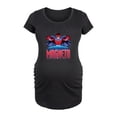 thumbnail image 1 of X-Men - Magneto Pixel - Women's Maternity Scoop Neck Graphic T-Shirt, 1 of 4