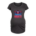 thumbnail image 1 of X-Men - Magneto Pixel - Women's Maternity Scoop Neck Graphic T-Shirt, 1 of 4