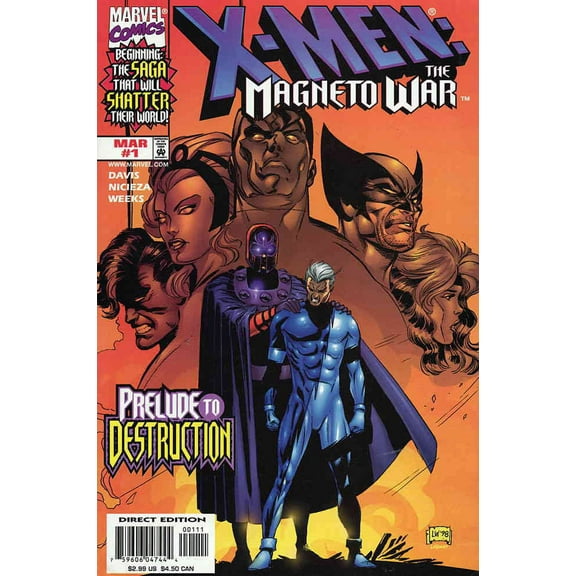 X-Men: Magneto War #1 VF ; Marvel Comic Book