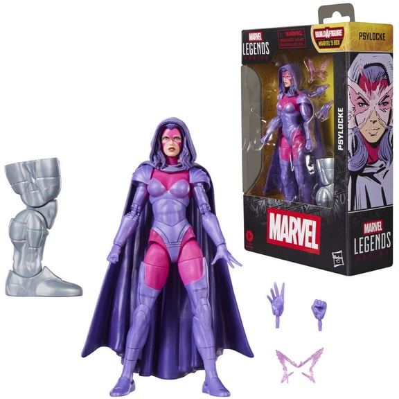 X-Men - Marvel Legends - Psylocke Action Figure with Box BAF Part