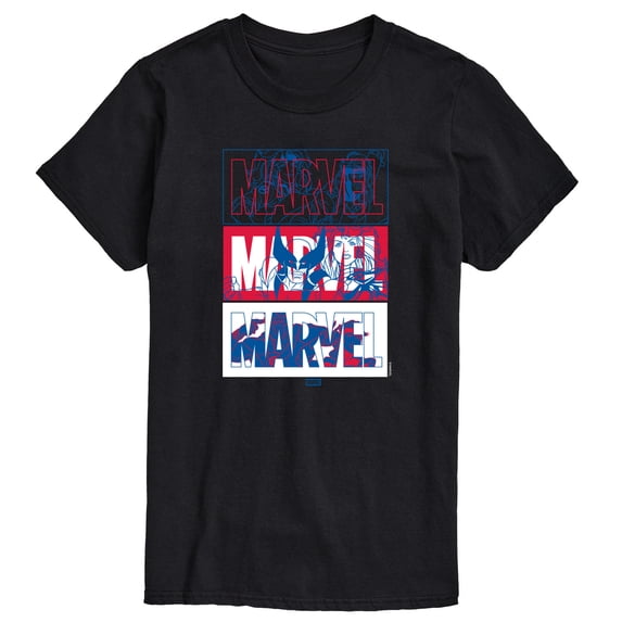 X-Men - Marvel Logos Short Sleeve Graphic T-Shirt