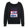 thumbnail image 1 of X-Men - Logos Lightweight French Terry Wide Neck Long Sleeve Graphic Shirt, 1 of 4
