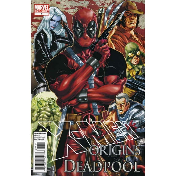 X-Men Origins: Deadpool #1 VF ; Marvel Comic Book