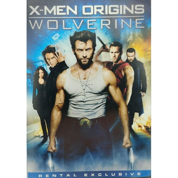 X-Men Origins: Wolverine (DVD, 2009, Widescreen, Rental Exclusive) NEW