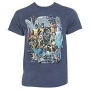 X-Men Past and Future United Men's T-Shirt-4XLarge