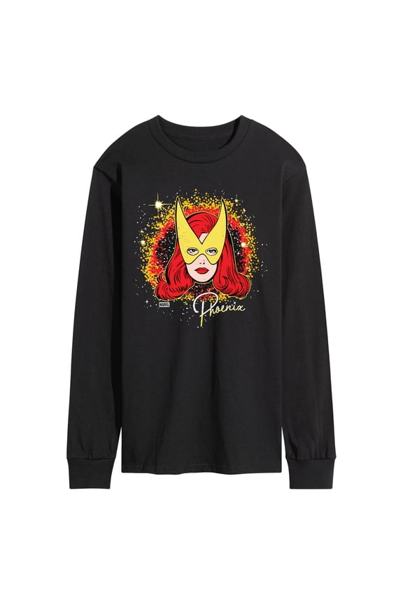 - Phoenix Signature - Men's Long Sleeve Graphic T-Shirt