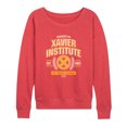 thumbnail image 1 of X-Men - Property Of Xavier Institute Lightweight French Terry Wide Neck Long Sleeve Graphic Shirt, 1 of 3