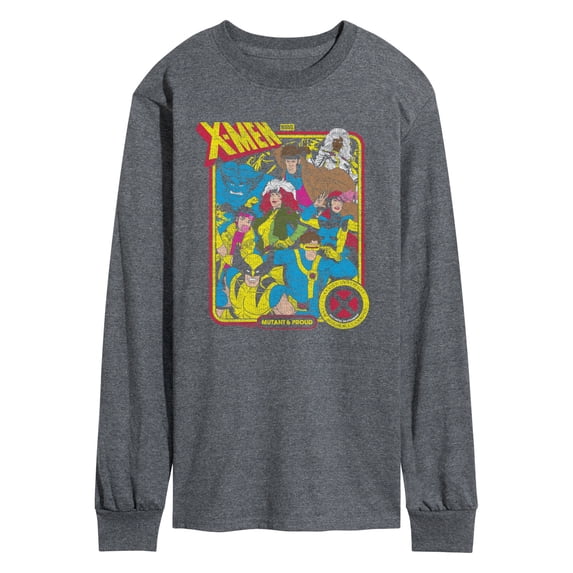 X-Men - Retro Long Sleeve Graphic T-Shirt