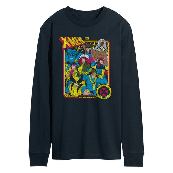X-Men - Retro Long Sleeve Graphic T-Shirt