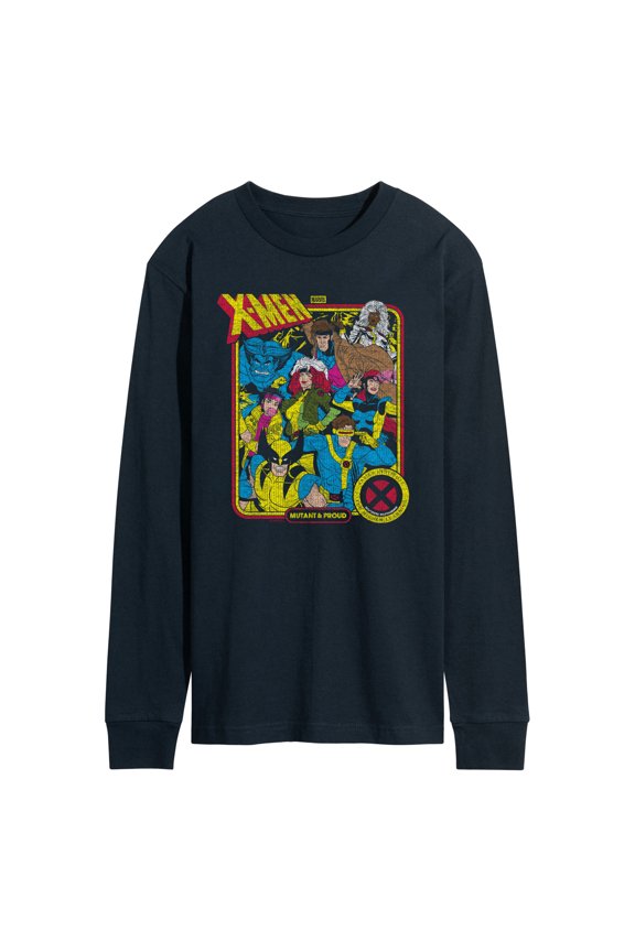 - Retro - Men's Long Sleeve Graphic T-Shirt