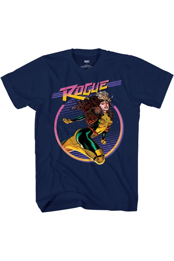 X-Men Rogue 90's Space Marvel Comics Adult T-Shirt