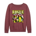 thumbnail image 1 of X-Men - Rogue Bootleg - Women's French Terry Long Sleeve Pullover, 1 of 4