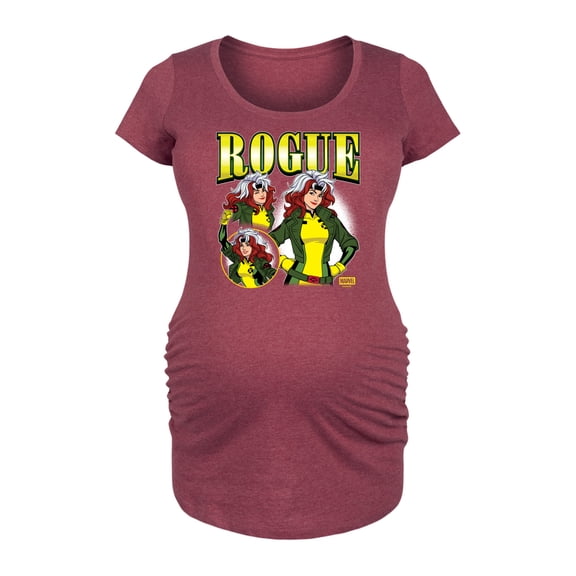 X-Men - Rogue Bootleg - Women's Maternity Scoop Neck Graphic T-Shirt