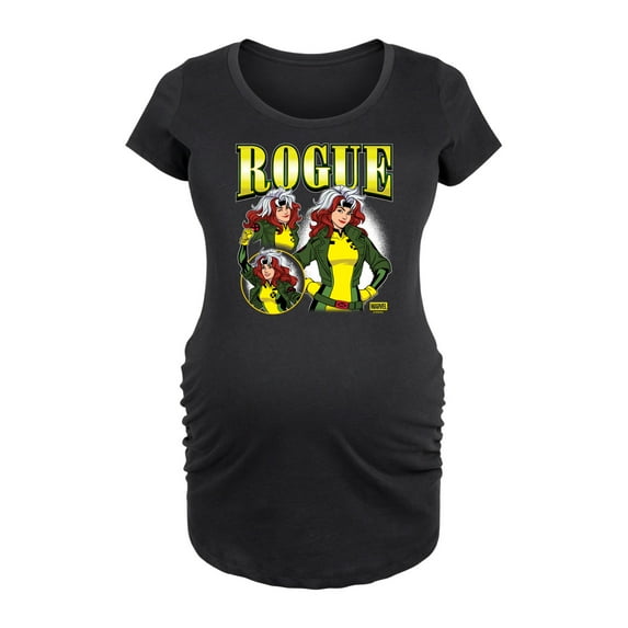 X-Men - Rogue Bootleg - Women's Maternity Scoop Neck Graphic T-Shirt