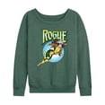 thumbnail image 1 of X-Men - Rogue Circle - Women's French Terry Long Sleeve Pullover, 1 of 4