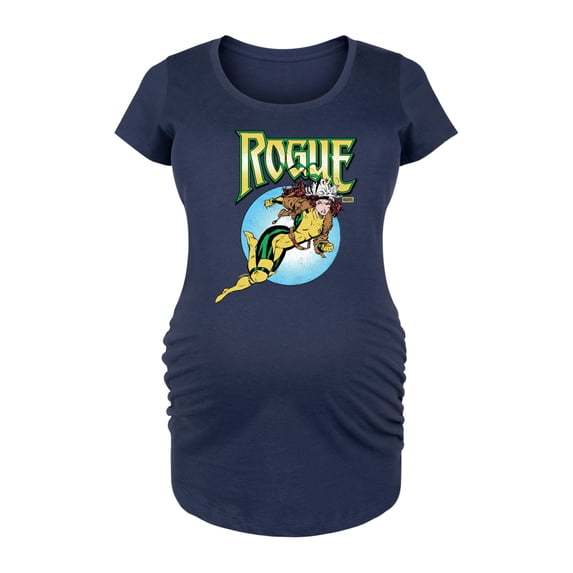 X-Men - Rogue Circle - Women's Maternity Scoop Neck Graphic T-Shirt