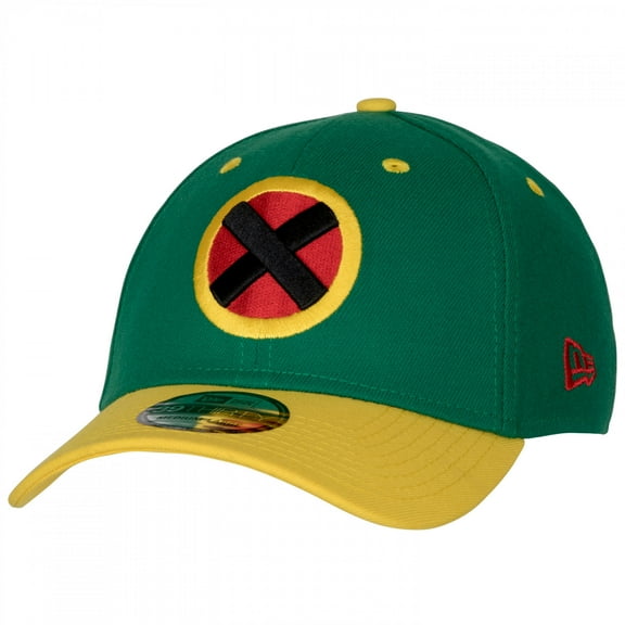 X-Men Rogue Colorway New Era 39Thirty Fitted Hat-Large/XLarge