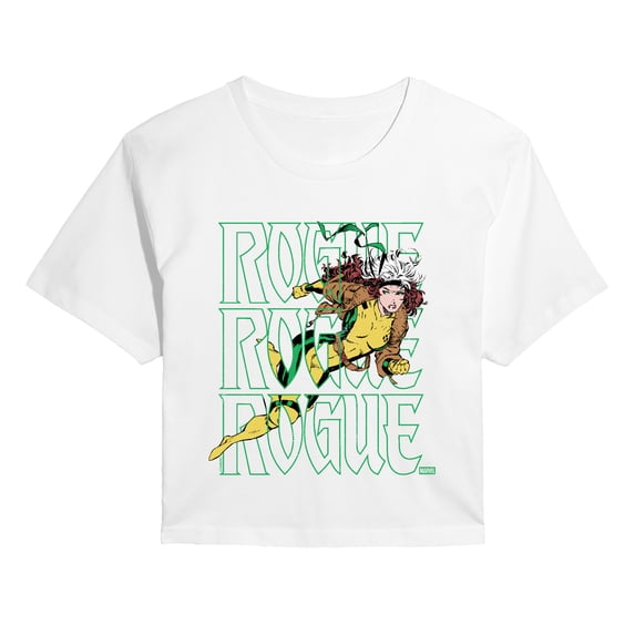 X-Men - Rogue Stack Women's Cropped Graphic T-Shirt