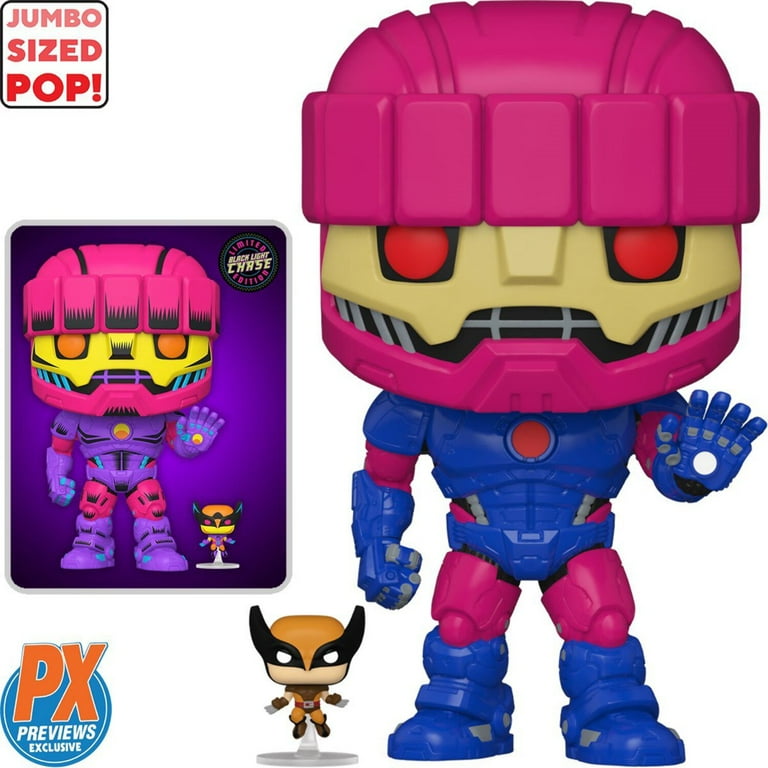 Marvel X-Men Sentinel w/ Wolverine Jumbo 10 Marvel X-Men Sentinel w/ Wolverine Jumbo 10