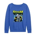 thumbnail image 1 of X-Men - Storm Metal Tee Lightweight French Terry Wide Neck Long Sleeve Graphic Shirt, 1 of 3