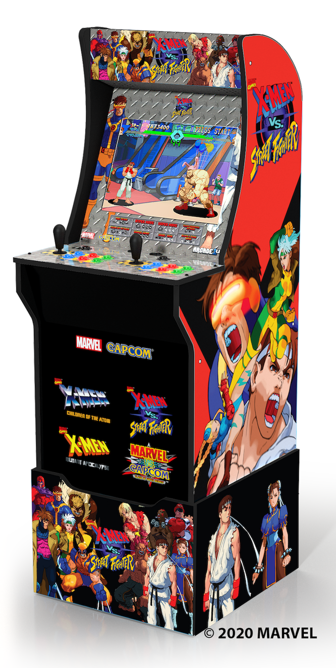 Arcade1Up announces new Marvel vs. Capcom and X-Men vs. Street Fighter  cabinets