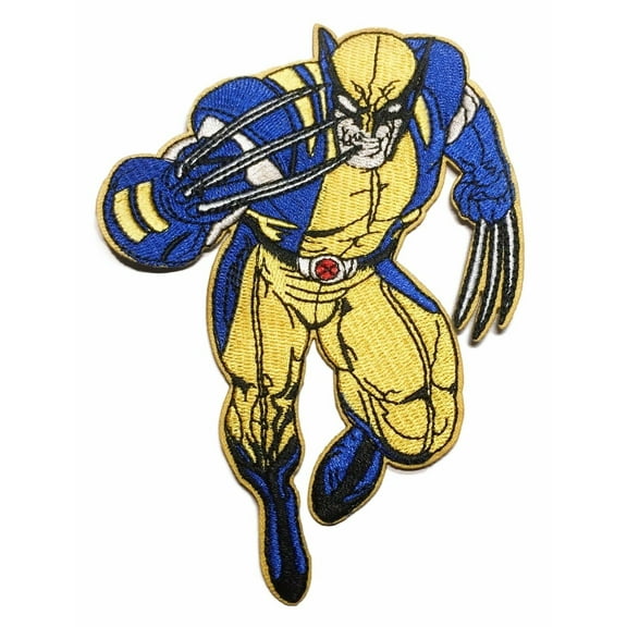 X-Men Wolverine Figure 4 1/2 Inch Tall Embroidered Patch