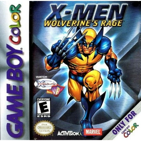 X-Men: Wolverine's Rage - Game Boy Color