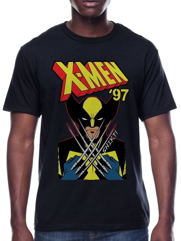 X-Men, Wolverine Men's & Big Men's Apparel Graphic T-Shirt, Mutant Man, Sizes S-3XL