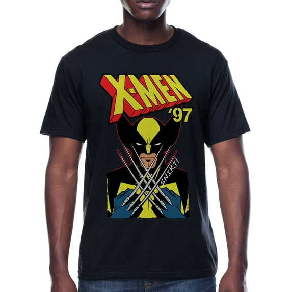 X-Men, Wolverine Men's & Big Men's Apparel Graphic T-Shirt, Mutant Man, Sizes S-3XL