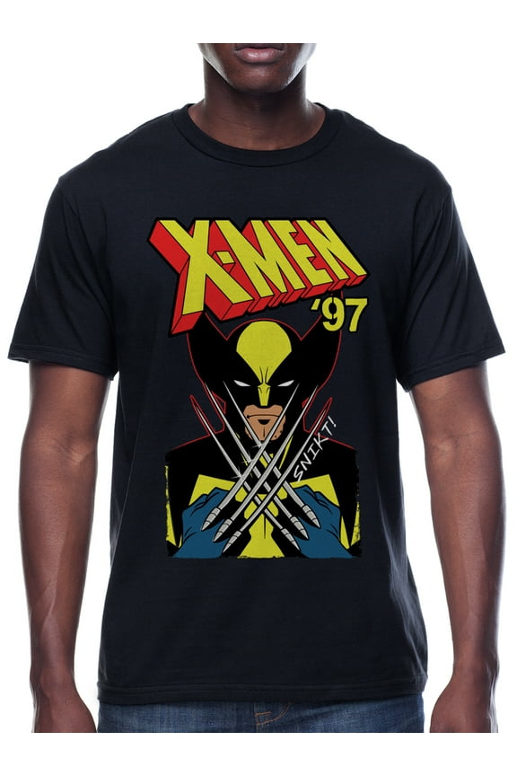 X-Men, Wolverine Men's & Big Men's Apparel Graphic T-Shirt, Mutant Man, Sizes S-3XL