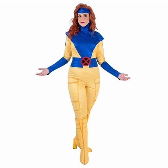 Fun World JWC2381L X-Men Jean Gray Classic Costume for Women - Large
