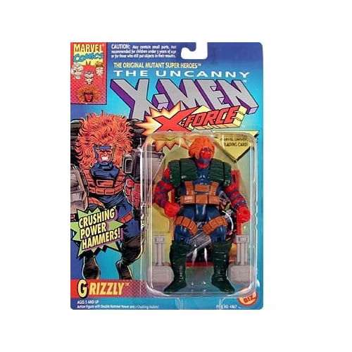 X-Men: X-Force Grizzly Action Figure