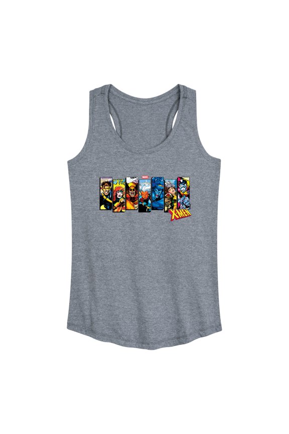 - X-Men Boxes - Women's Racerback Graphic Tank